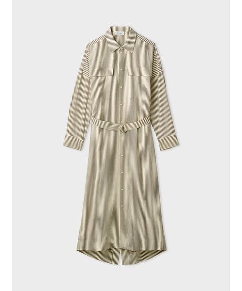 MIESROHE（ミースロエ） ワンピース 「洗える」オープンバックシャツ