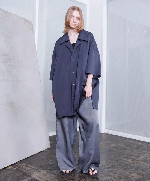 VOAAOV（ヴォアーブ） シャツ 半袖 XXXXL SHIRT Short Sleeve Open