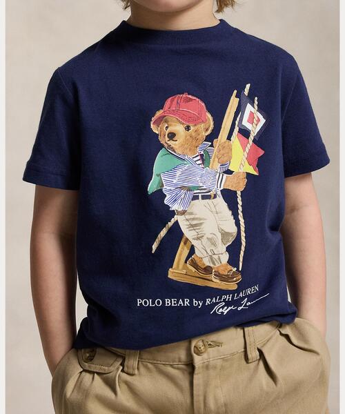 【95㎝】キッズ（男の子）ベア Tシャツ Polo Ralph Lauren Childrenswear tシャツ Polo ベア コットン