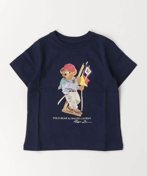 tシャツ Polo ベア コットン ジャージー Tシャツ キッズ 子供服 男の子の画像