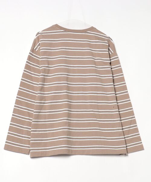 「Manhattan Portage」 長袖Tシャツ X-LARGE ベージュ メンズ_画像2