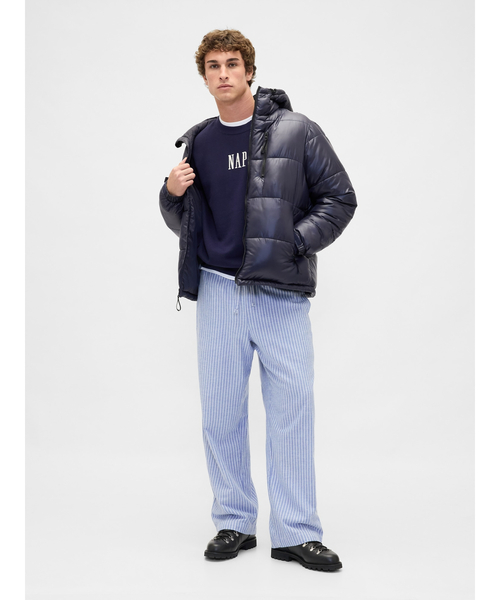 「GAP」 スウェットカットソー X-SMALL ライトグレー メンズ_画像3