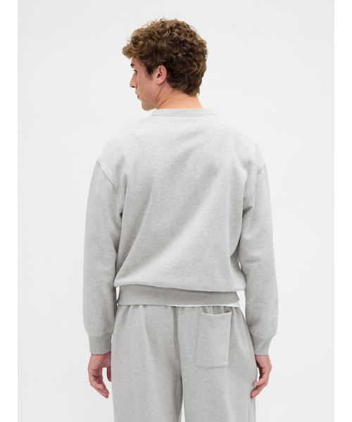 「GAP」 スウェットカットソー X-SMALL ライトグレー メンズ_画像4