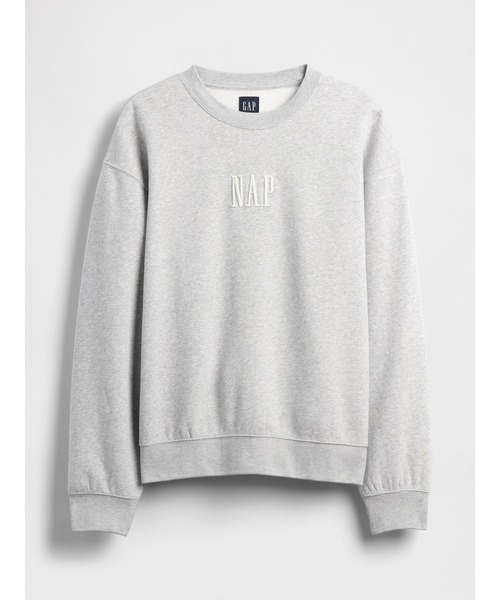 「GAP」 スウェットカットソー X-SMALL ライトグレー メンズ_画像8