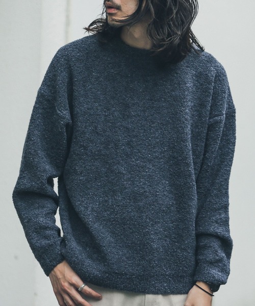 「URBAN RESEARCH Sonny Label」 長袖ニット MEDIUM ベージュ メンズ_画像4