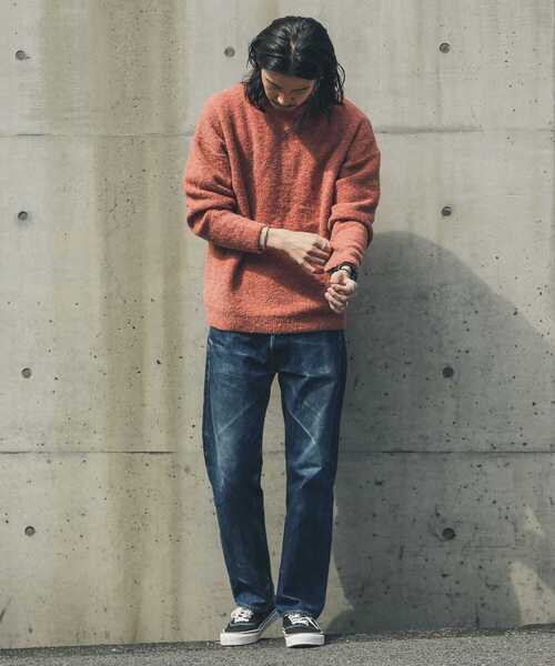 「URBAN RESEARCH Sonny Label」 長袖ニット MEDIUM ベージュ メンズ_画像8
