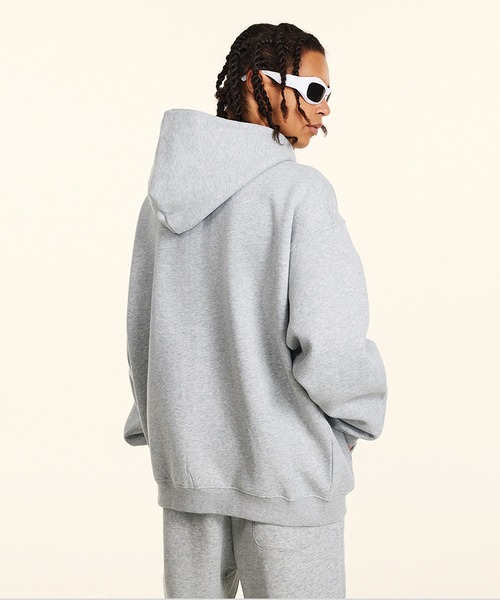 「CORPUS TOKYO」 ジップアップパーカー 3 オートミール メンズ_画像5