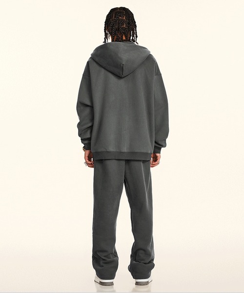 「CORPUS TOKYO」 ジップアップパーカー 3 オートミール メンズ_画像8