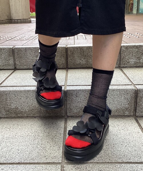 【極美品】CAMPER TWINS 厚底 サンダル レザー 本革 38 CAMPER（カンペール） 厚底 サンダル TWINS / サンダル レディース