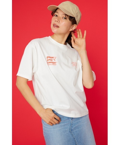 「RODEO CROWNS WIDE BOWL」 半袖Tシャツ LARGE オフホワイト レディース_画像3