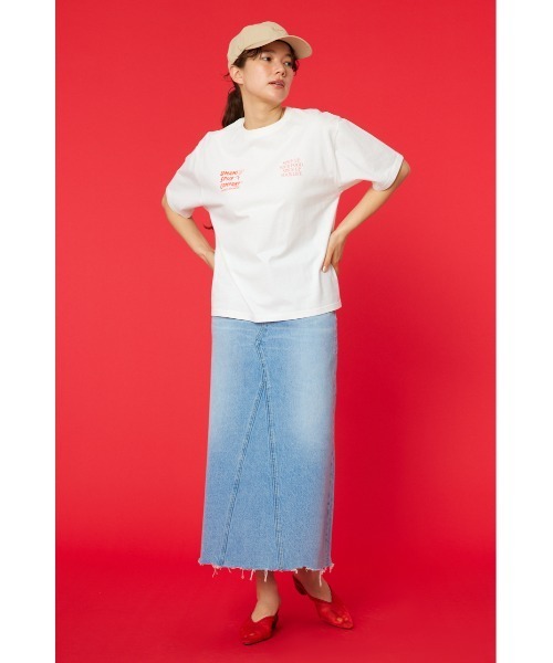 「RODEO CROWNS WIDE BOWL」 半袖Tシャツ LARGE オフホワイト レディース_画像5