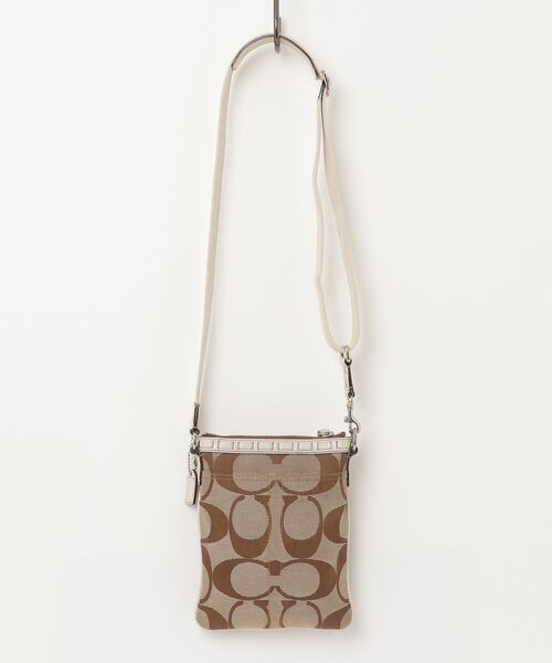 「COACH」 ショルダーバッグ - ブラウン レディースの画像