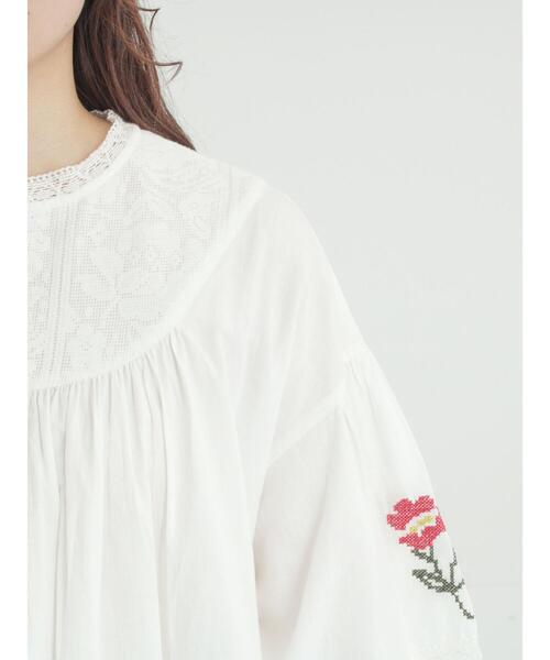 【大幅お値下げ】TSUHARU パーツレース刺繍ワンピース ホワイト 新品◊*゜TSUHARU ツハル パーツレース刺繍ワンピース ミント S - メルカリ