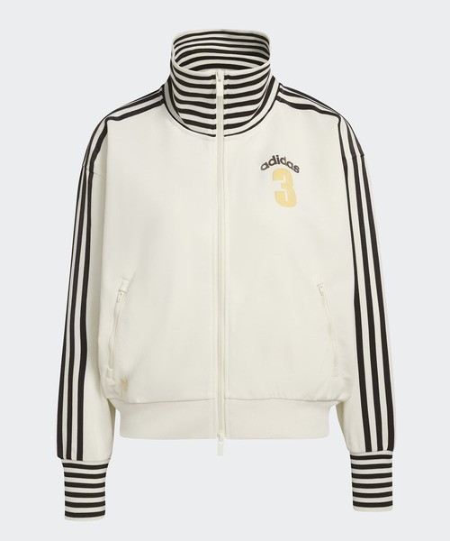 アディダス adidas コンテンプBB トラックジャケット adidas（アディダス） ジャージ ビンテージ BB TT ストライプ リブ