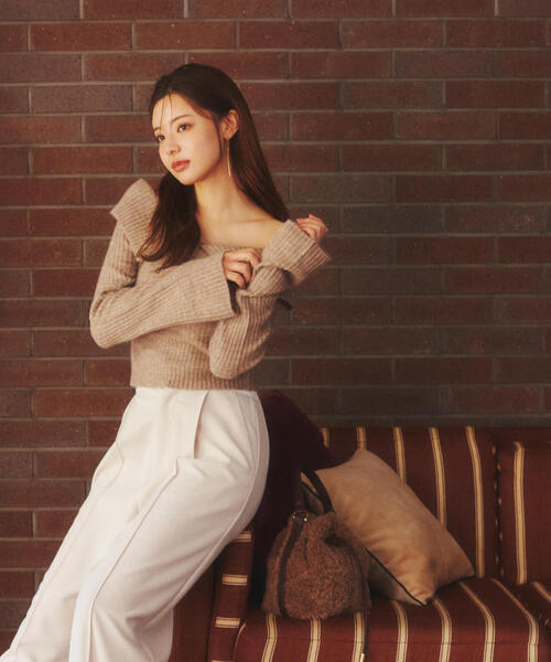「PROPORTION BODY DRESSING」 セットアップ MEDIUM ベージュ レディース_画像9