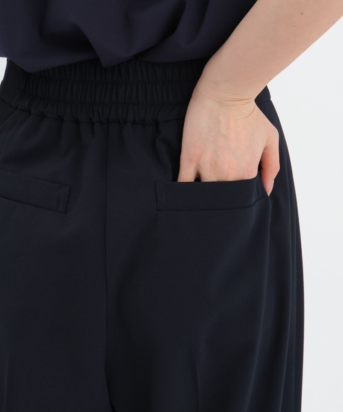 スラックス パンツ ラップ風ボタンパンツ653032 レディース_20