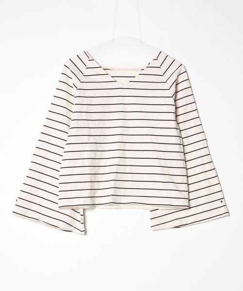「COOMB」 長袖カットソー 38(M) ベージュ レディース_画像2