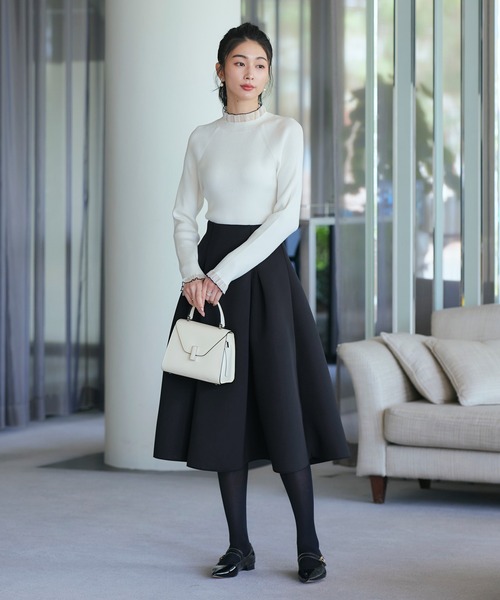 「RUIRUE BOUTIQUE」 長袖ニット M ブラック レディース_画像5