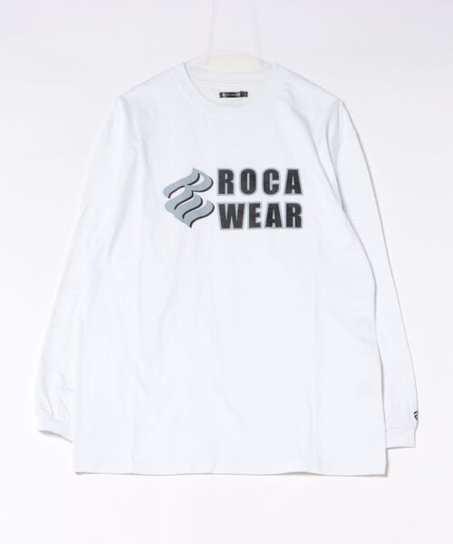 ROCAWEAR（ロカウェア） tシャツ SHADOW LOGO PRINT L/T(CN) メンズ