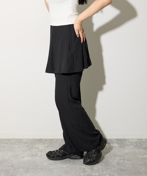 「Oriens JOURNAL STANDARD」 スラックス 36 チャコールグレー レディースの画像