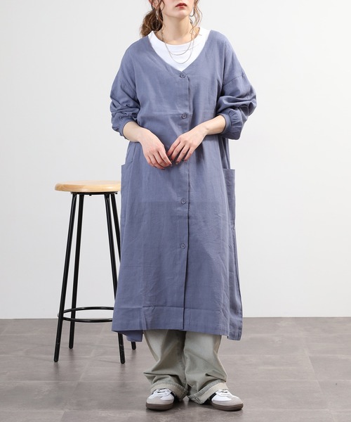 エプロン純棉絨 手刺繍エプロン エプロン・三角巾