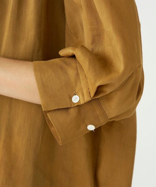 【美品】Ballsey ボールジィ　ソフトツイル キーネックブラウス Ballsey - 【美品】Ballsey ボールジィ ソフトツイル キーネック