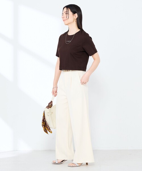 NOLLEY'S Sophi（ノーリーズソフィー） tシャツ 「撥水/汗染み軽減