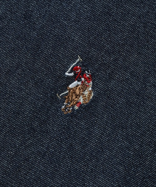「U.S. POLO ASSN.」 長袖シャツ M ブラック メンズ_画像5