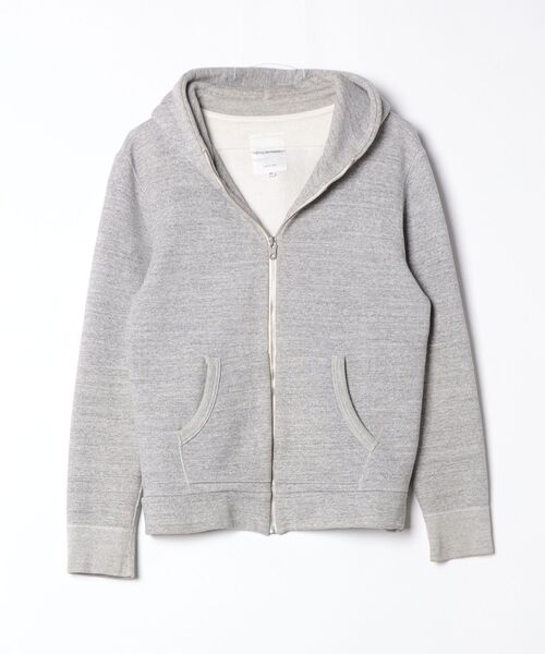 STILL BY HAND パーカー STILL BY HAND（スティルバイハンド） ジップアップパーカー 48 グレー