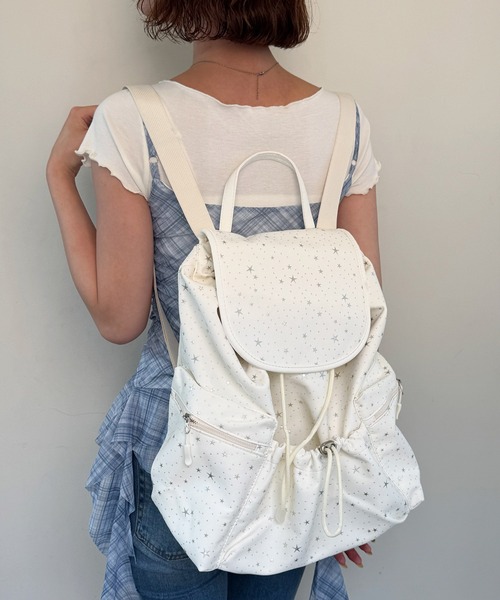 frunco デイバック リュック 星柄リュック レディース : ZOZOTOWN