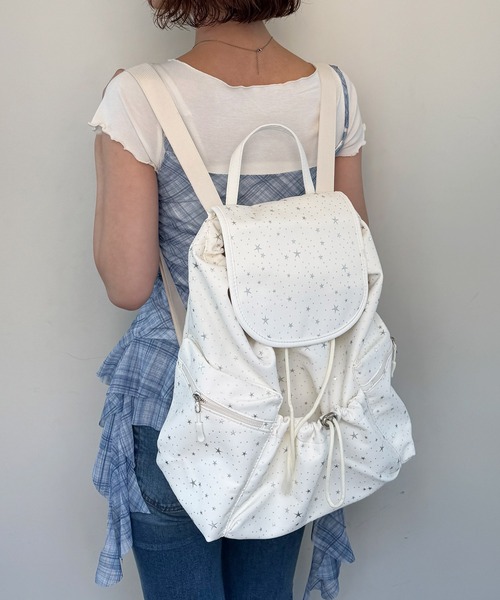frunco デイバック リュック 星柄リュック レディース : ZOZOTOWN