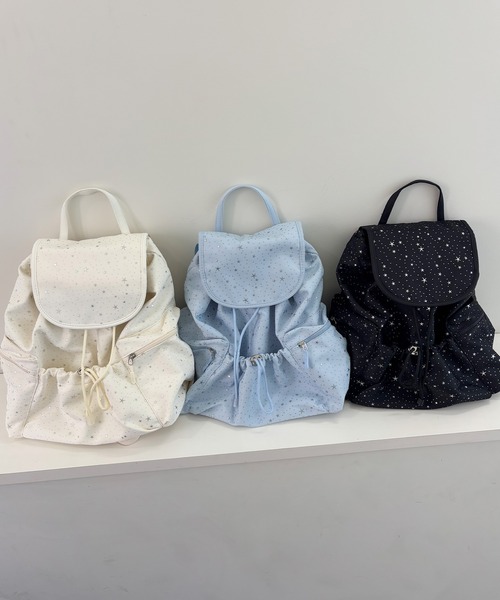 frunco デイバック リュック 星柄リュック レディース : ZOZOTOWN