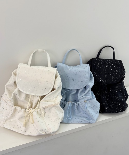 frunco デイバック リュック 星柄リュック レディース : ZOZOTOWN