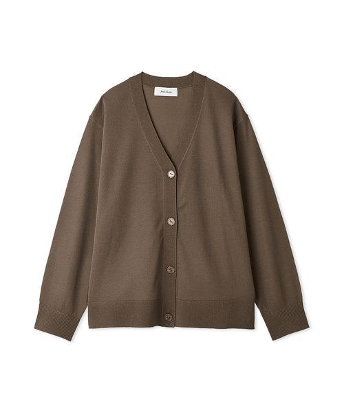 Mila Owen（ミラオーウェン） カーディガン シェル釦ハイゲージ