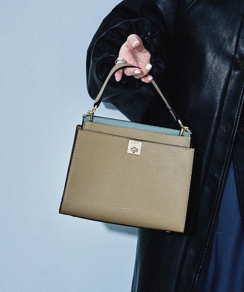 「HUNDRED」 2WAYバッグ ONE SIZE ベージュ レディース_画像3