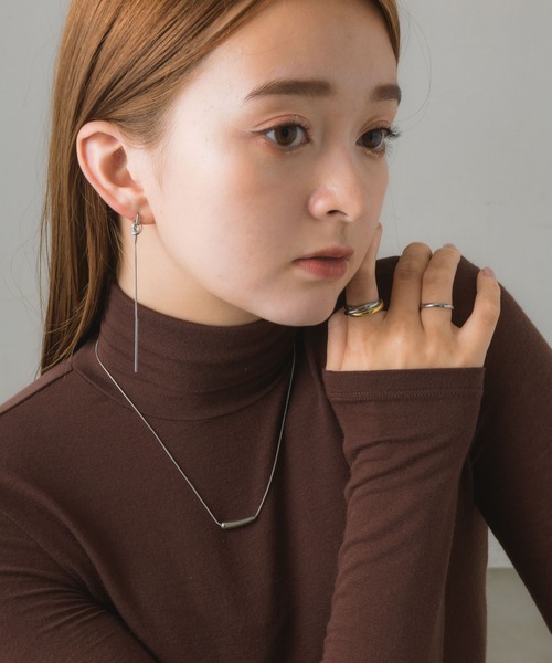「muku」 ピアス(両耳用) FREE ゴールド レディース_画像7