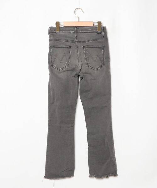 「MOTHER DENIM」 スキニーデニムパンツ 26 グレー レディース_画像2