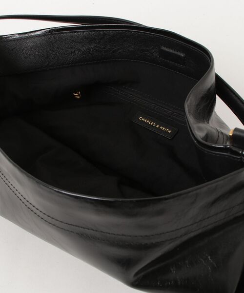 「CHARLES & KEITH」 トートバッグ - ブラック レディース_画像4