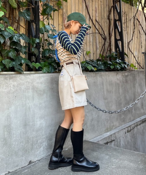 「HELLO.SANFRANCISCO」 長袖カットソー FREE アイボリー レディース_画像7
