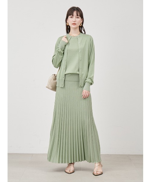 「Mila Owen」 ニットカーディガン 0 ピンク レディース_画像8