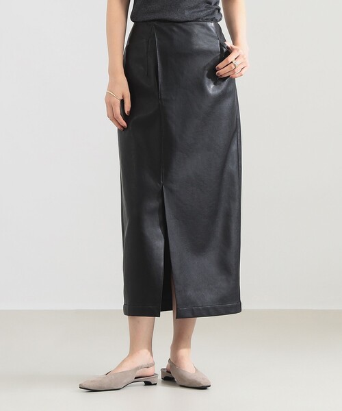 Demi-Luxe BEAMS AK+1 / アンブレラ スカート36 ブラック Demi-Luxe
