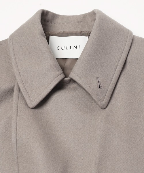 CULLNI（クルニ） チェスターコート コート Signature Melton Minimal