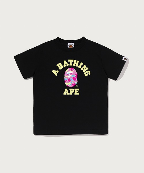 A BATHING APE（アベイシングエイプ） tシャツ STA CAMO COLLEGE TEE
