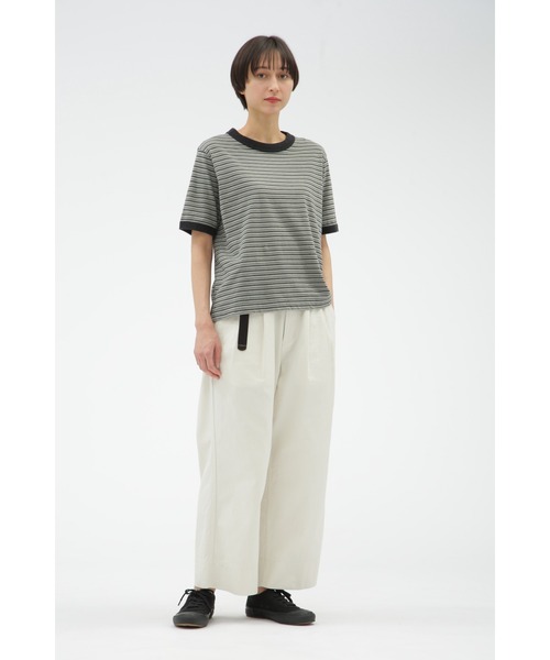 「MHL.」 半袖Tシャツ 2 ベージュ レディース_画像3