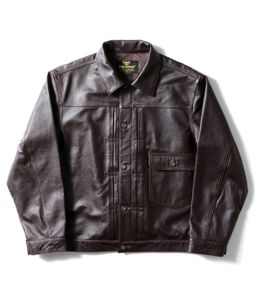 HOUSTON メンズ革ジャン、レザージャケット｜コート、ジャケット