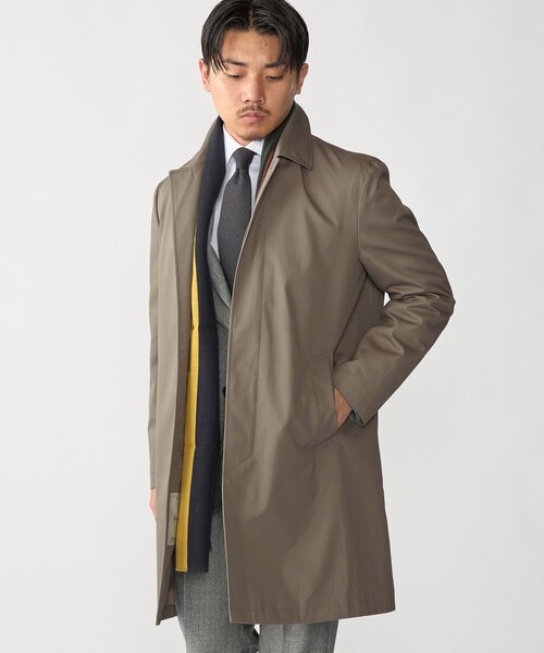 SHIPS メンズステンカラーコート（サイズ（S/M/L）：M）｜コート