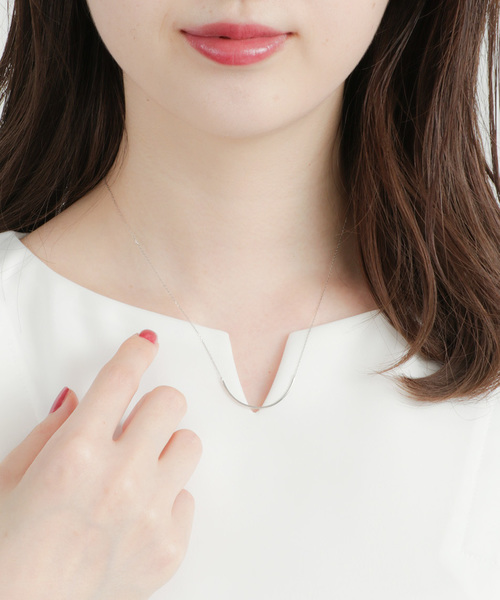 ネックレス PT900 ネックレス「スレンダー」