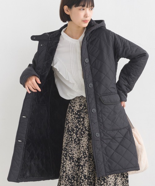 OMNES（オムネス） コート アウター 裏ファー高密度ナイロン