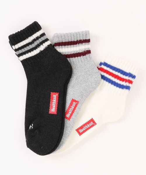 Healthknit（ヘルスニット） ハイソックス 靴下 「Healthknit」3P