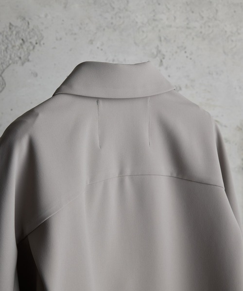 WYM × ATTACHMENT 七分袖 シャツ 「ATTACHMENT × WYM」MINIMAL ZIP BOX